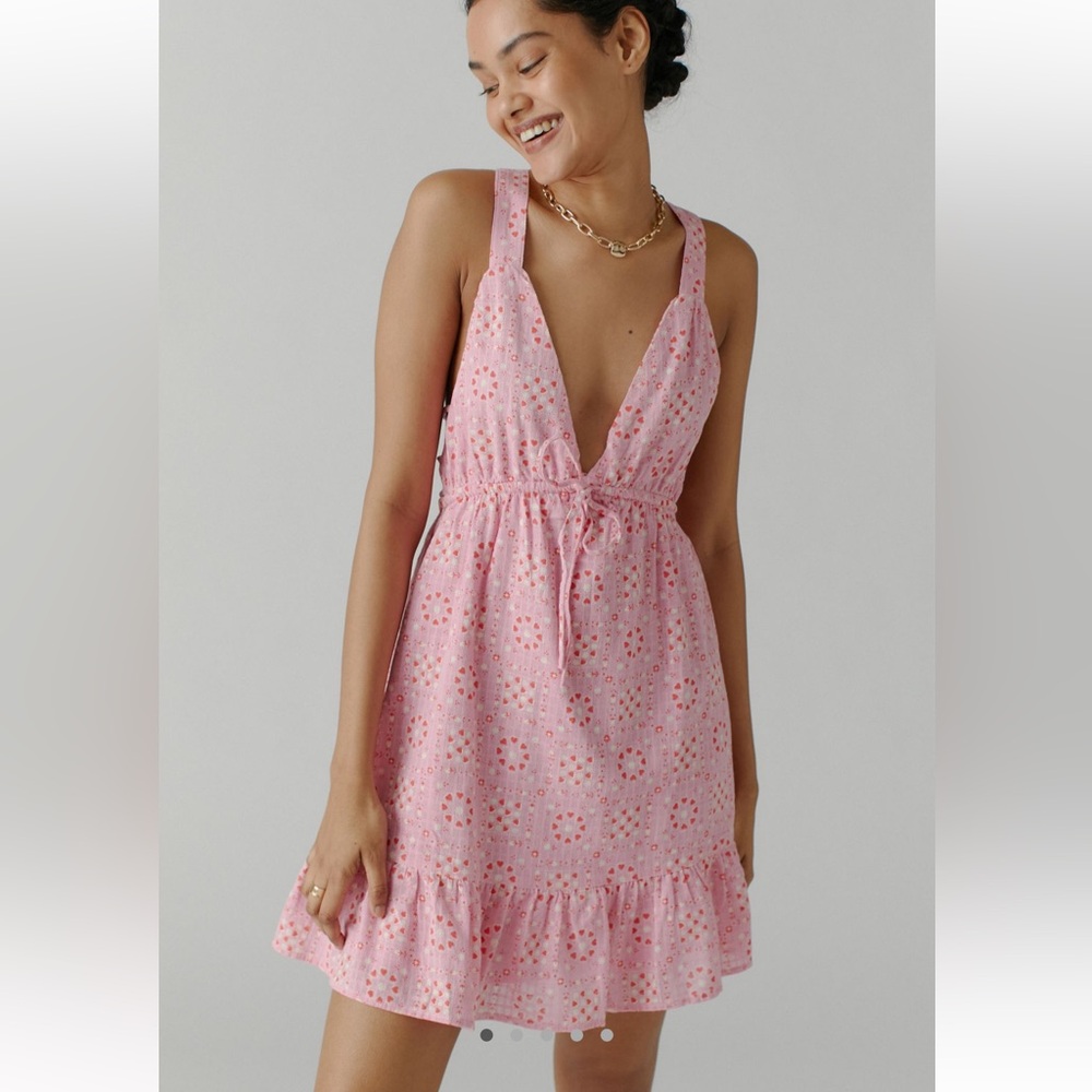 Urban Outfitters Hansel Strappy Mini Dress